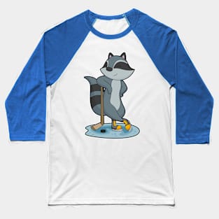 Racoon Ice Hockey Ice hockey stick Baseball T-Shirt